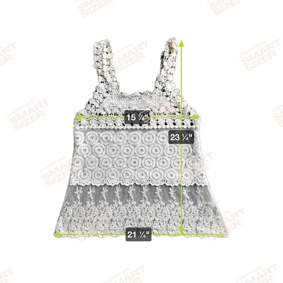 Vtg ISSI Y2K Top Womens M Lace Cami Sheer Feminine Boho Chic Lolita Coquette - Picture 2 of 8
